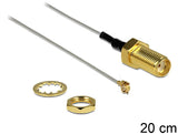 Delock Cable De Antena Sma Hembra Am Einbau > Mhf Ii /U.Fl-Lp
