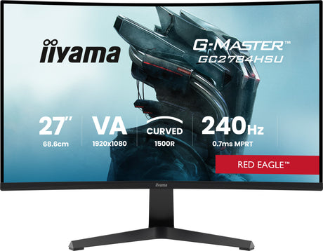 EAN 4948570127580 - iiyama G-MASTER GC2784HSU-B1 pantalla para PC 68,6 cm (27") 1920 x 1080 Pixeles Full HD LCD Negro imagen 1