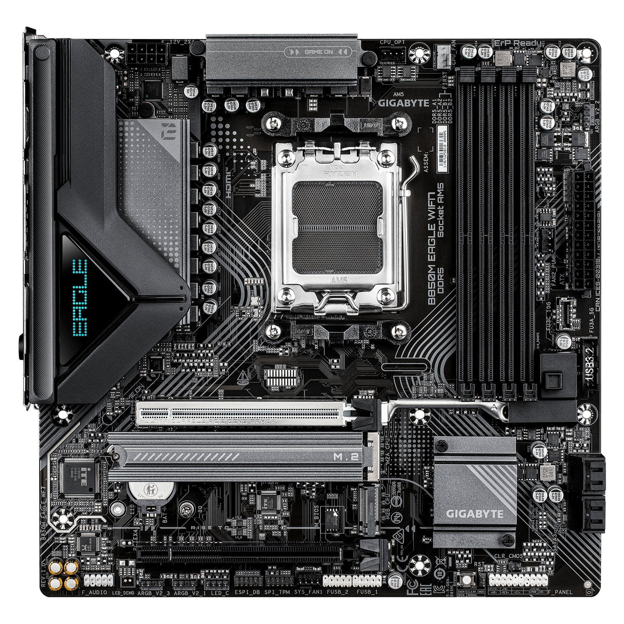 Placa Base Gigabyte B850m Eagle Wf7 Am5 4xddr5 4xsata 2xm.2 B850m Eagle Wf7