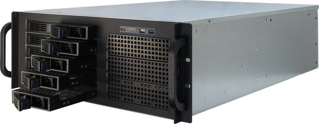 Caja Pc Inter-Tech 48.3cm Ipc 4u-4410   4he  Storage