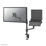 Neomounts By Newstar Soporte De Escritorio Para Monitor Y Portátil 17"-27" Negro Max.8kg