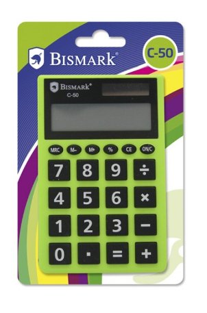 Bismark Calculadora C-50 8 Dígitos C/Surtidos
