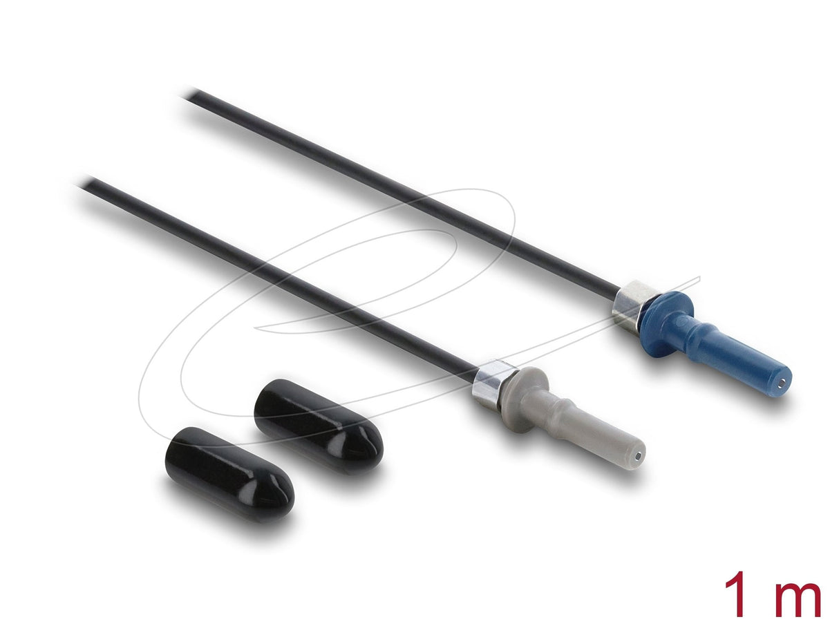 Delock Lwl Pof Kunststoff Cable Hfbr 4501-4511z Simplex Stecker Zu Simplex Stecker 1 M