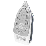 Plancha De Vapor Grunkel 2600w Suela Cerámica Azul Pl-2600ce