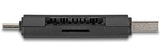 EAN 4043619910205 - DeLOCK 91020 lector de tarjeta USB 3.2 Gen 1 (3.1 Gen 1) Type-A/Type-C Negro imagen 3