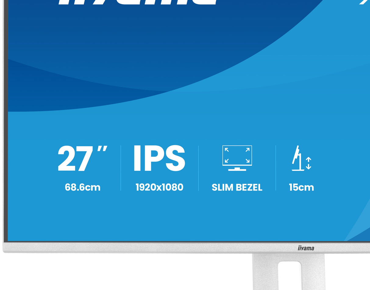 Monitor  Iiyama  27" Xb2797hsu-W1 16:9 Hdmi+Dp+2xusb-C Ips