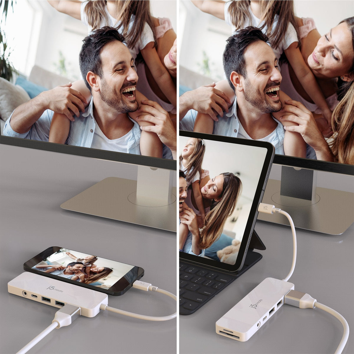 J5create Jcd373-N Multiadaptador Ligero Usb-C