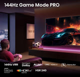 Hisense 43e77q Pro (108 Cm (43 Zoll), Negro, Ultrahd/4k, Tripple Tuner, Usb Recording, Time Shift, 144hz Panel) 43e77q Pro