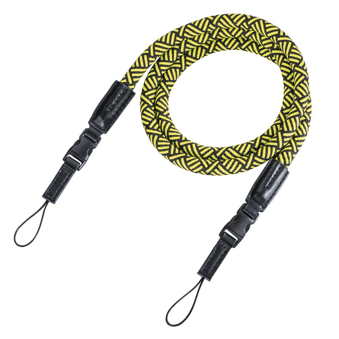 Correa Hama Braid 120  Cámara Digital Nylon Negro, Amarillo