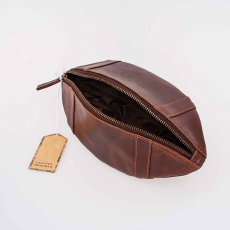 EAN 4260513721373 - Mad Monkey 2000002 neceser y maletín neceser Bolsa de aseo Piel auténtica Marrón imagen 5