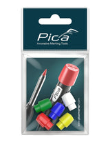EAN 4260056159510 - Pica-Marker 55801 empuñadura para lápiz Blanco, Amarillo, Rojo, Azul, Verde imagen 1