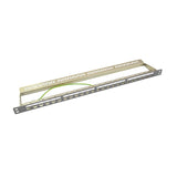 Patchpannel Keystone 24 Port 0.5 He Shielded. Gris Logilink