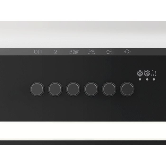 Campana Electrolux Lfg818k De Pared Negro 650 M³/H
