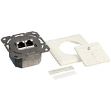 Logilink Cat.6a Wall Outlet 2xrj45 Stp, Horizontal, Blanco Puro