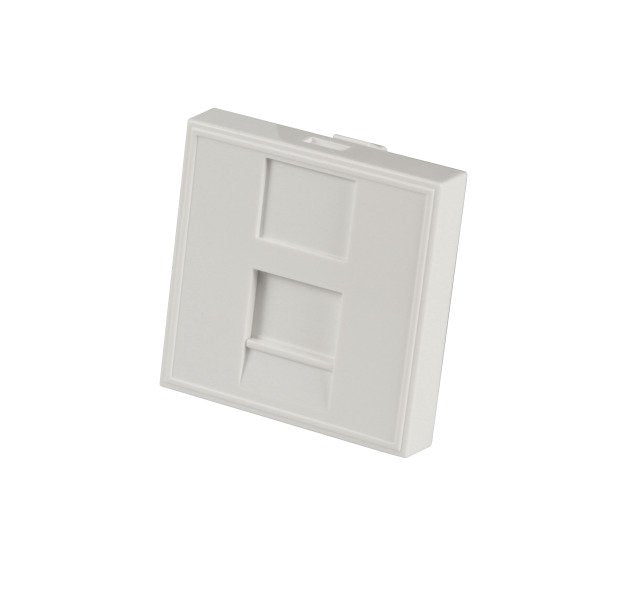 Efb Zentralplatte 22,5x45mm Für 1 Keystone, Auslass Gerade