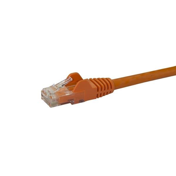 Cable 7m Naranja Red Gigabit   Cabl  Cat6 Ethernet Rj45 Snagless