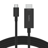 EAN 0745883843060 - Belkin AVC012bt2MBK 2 m USB Tipo C HDMI Negro imagen 1