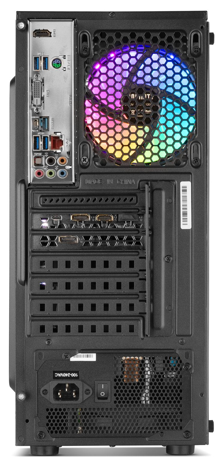 Caja Pc Nox Atx Hummer Infinity Omega 1xusb3.0 2xusb2.0 Negro Rgb