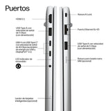 EAN 0826581572664 - HP EliteBook 6 G2q 14 inch Notebook Next Gen AI PC Copilot+ PC Portátil 35,6 cm (14") WUXGA 16 GB LPDDR5x imagen 4