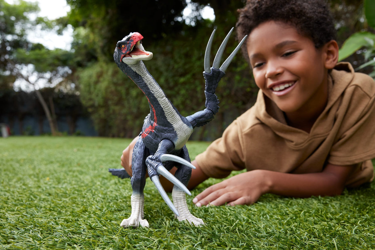 Figura De Juguete Mattel Jurassic World Therizionosaurus   Jcg17