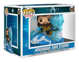 Figura Pop Ride Deluxe Dc Comics Aquaman Y El Reino Perdido Aquaman On Storm