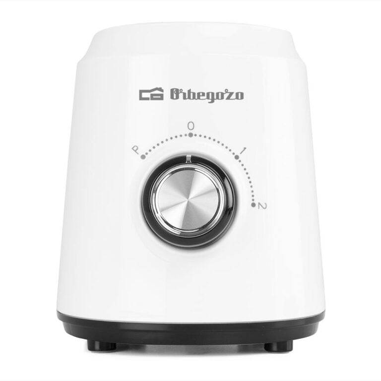 Batidora Orbegozo Bv 5040 De Vaso Potente Y Segura - 500w De Potencia - Vaso De Cristal De 1.5l - Cuchilla De Acero