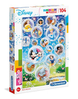 Puzzle Disney Classic 104 Piezas  Magia En Cada Pieza