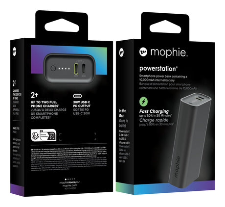 EAN 0840390311634 - mophie Powerstation 10000 mAh Negro imagen 5