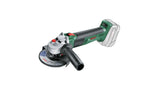 Amoladora Angular A Batería Bosch Universalgrind 18v-75, Ø 125mm (Verde/Negro, Sin Batería Ni Cargador, Power For All Alliance 06033e5001