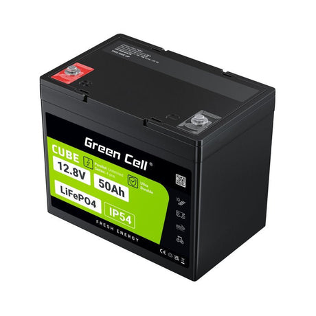 EAN 5904326374867 - Green Cell LFPGC12V50AH batería para sistema ups Fosfato de hierro-litio (LiFePo4) 12 V 50 Ah imagen 9
