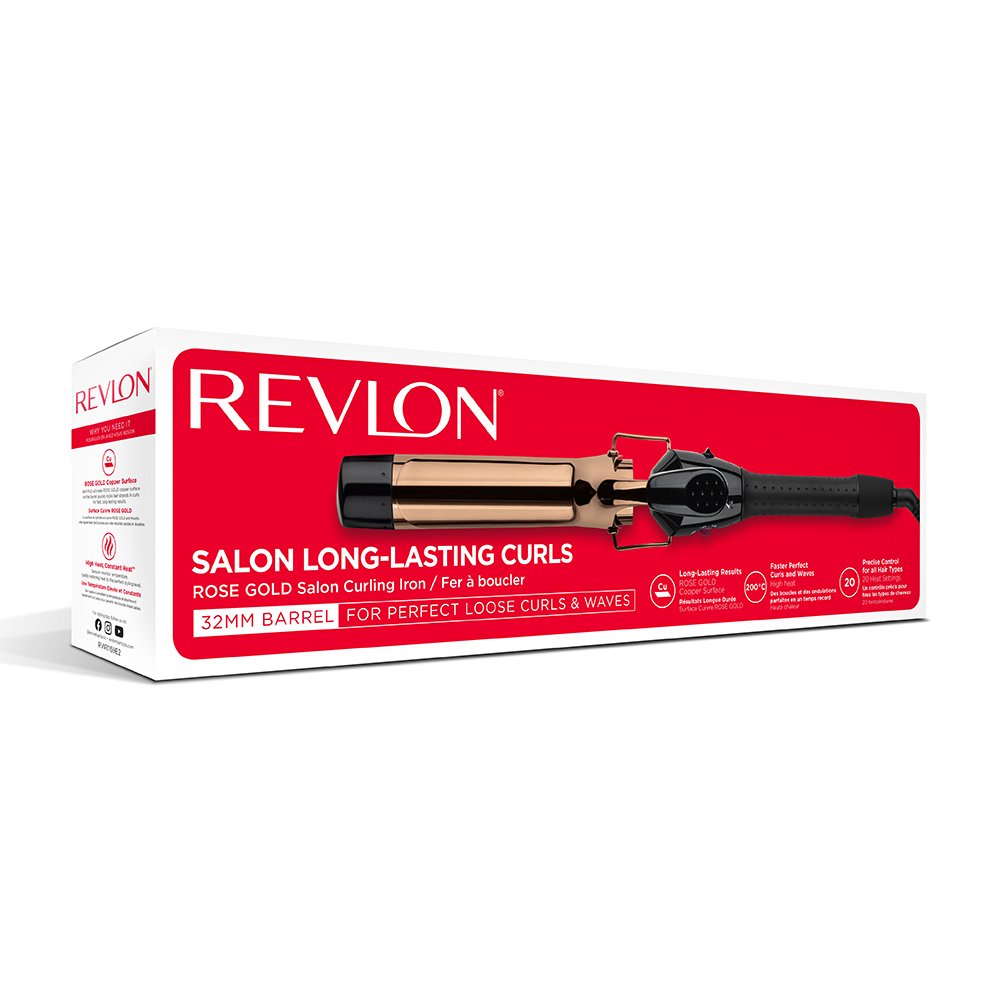 Revlon Long-Lasting Curls & Waves Rvir1159e (Negro/Roségold) Rvir1159e