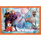 Puzzle  Clementoni Supercolor 4 In 1 - Disney Frozen 2 21518