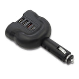EAN 5901878506418 - Qoltec 50641 cargador de dispositivo móvil Universal Negro Encendedor de cigarrillos Carga rápida Auto imagen 6