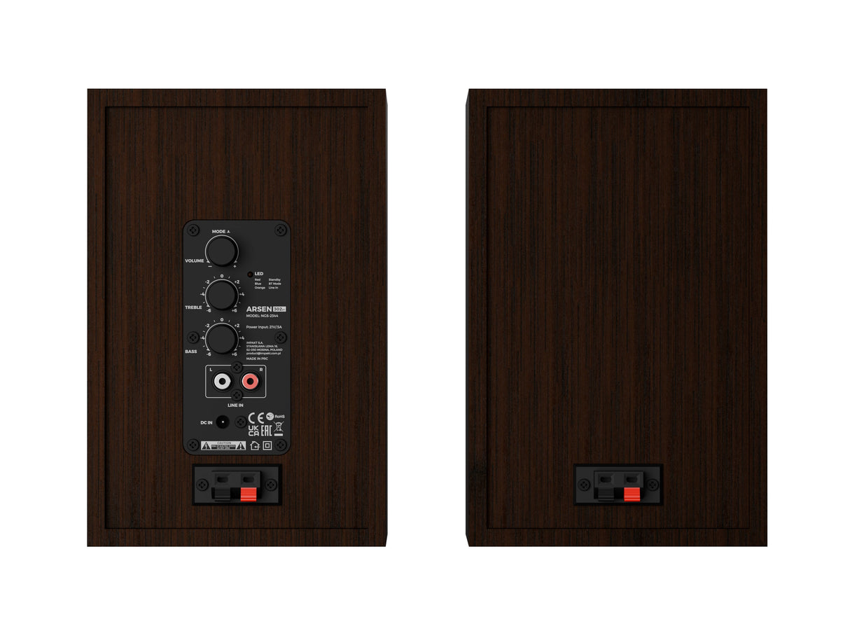 Natec Genesiss Speakers Arsen 302bt 2.0 Brown