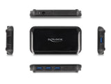 Delock 7 Port Usb 3.2 Gen 2 Hub Con 4 Usb Typ-A Y 3 Usb Tipo-C Ports