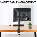 Soporte De Escritorio Giratorio Techly Ica-Lcd 503bk Para Monitor Lcd De 13-32", 8kg