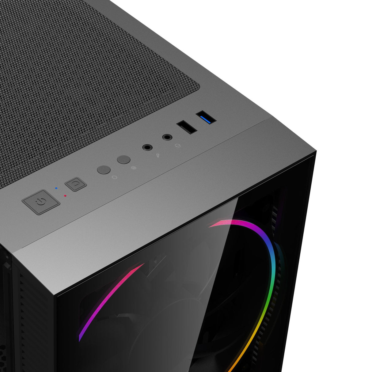 Pc  Gaming Hyrican Gamemax Negro Hole 7811 I5-14400f 16gb 1tbssd Rtx5060ti W11 Home