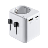 Enchufe Universal Ewent Ew1472 Usa Uk Aus China 1 X Usb 1 X Usb Tipo C