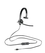 EAN 5099206041189 - Logitech 981-000514 auricular y casco Auriculares Alámbrico Diadema Oficina/Centro de llamadas USB tipo A imagen 2