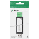 Conversor Usb-A 2.0 A 1 Puerto Serie Borna De 4 Pins (Rs-232) Chipset Ftdi (Ft232rnl) Con Aislamiento Galvanico Inline