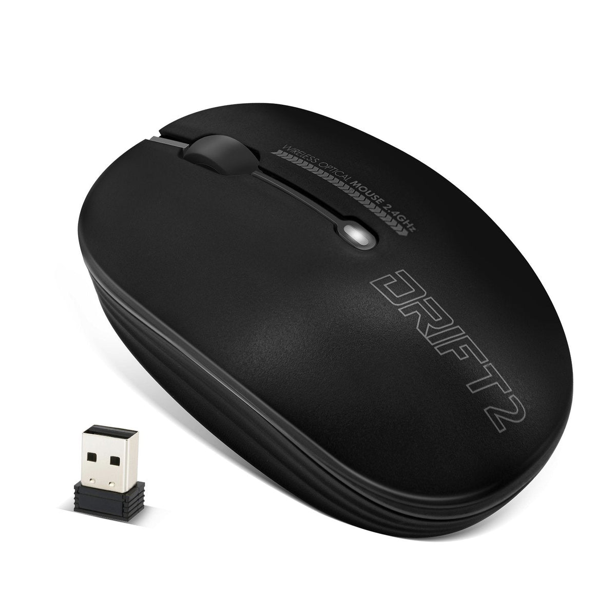 Ratón Inalámbrico Advance Drift 2 (Negro)