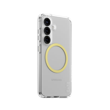 EAN 5715685016950 - PanzerGlass CARE™ by ® Urban Combat Case Transparent w. Chardonnay Qi Compatible Samsung Galaxy S25 funda imagen 1