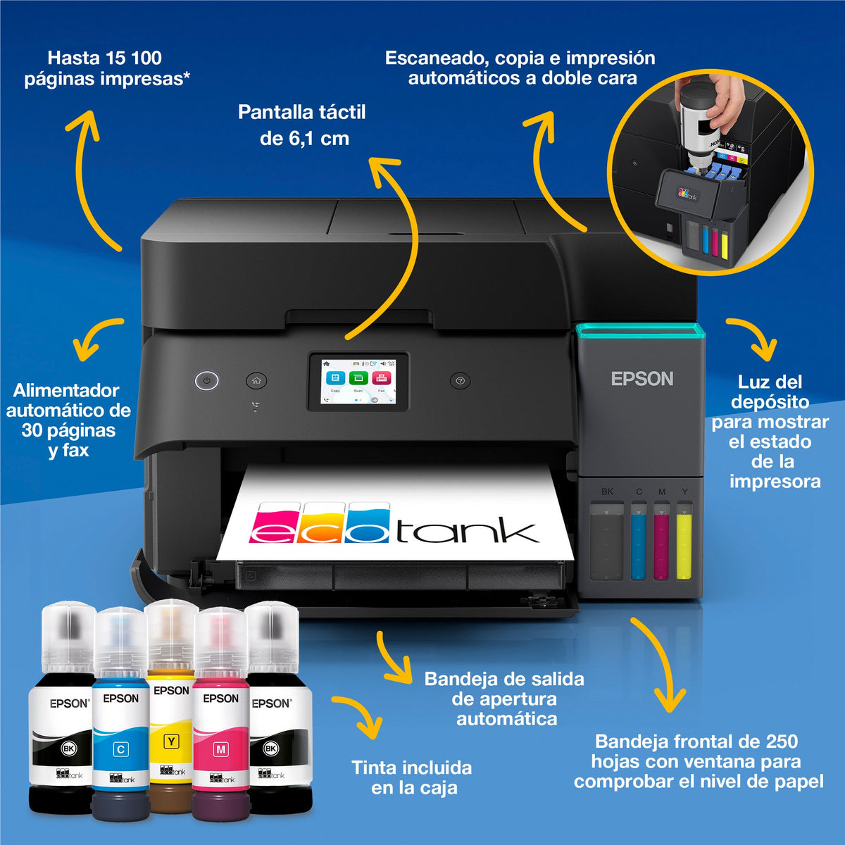 EAN 8715946732534 - Epson EcoTank ET-4950 imagen 7