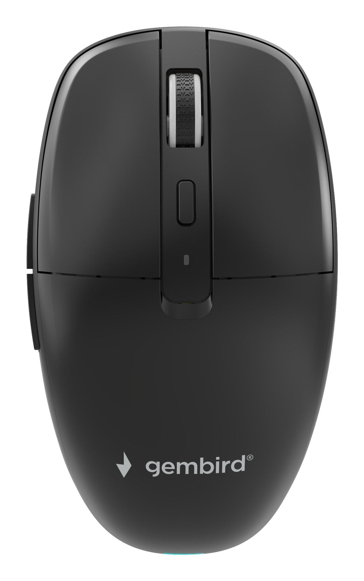 Gembird Dual-Mode 6-Button Wireless Mouse 2.4g + Bt Black