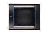 EAN 5902560367249 - Extralink 9U 600X450 WALL-MOUNTED RACKMOUNT CABINET BLACK Bastidor de pared imagen 1