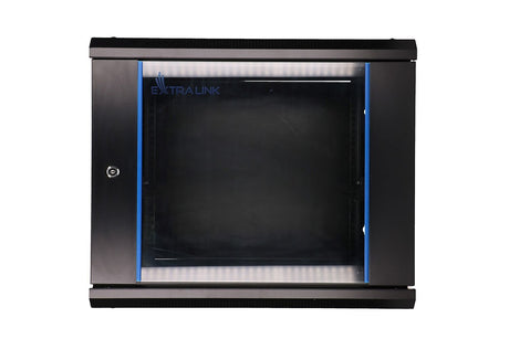EAN 5902560367249 - Extralink 9U 600X450 WALL-MOUNTED RACKMOUNT CABINET BLACK Bastidor de pared imagen 1