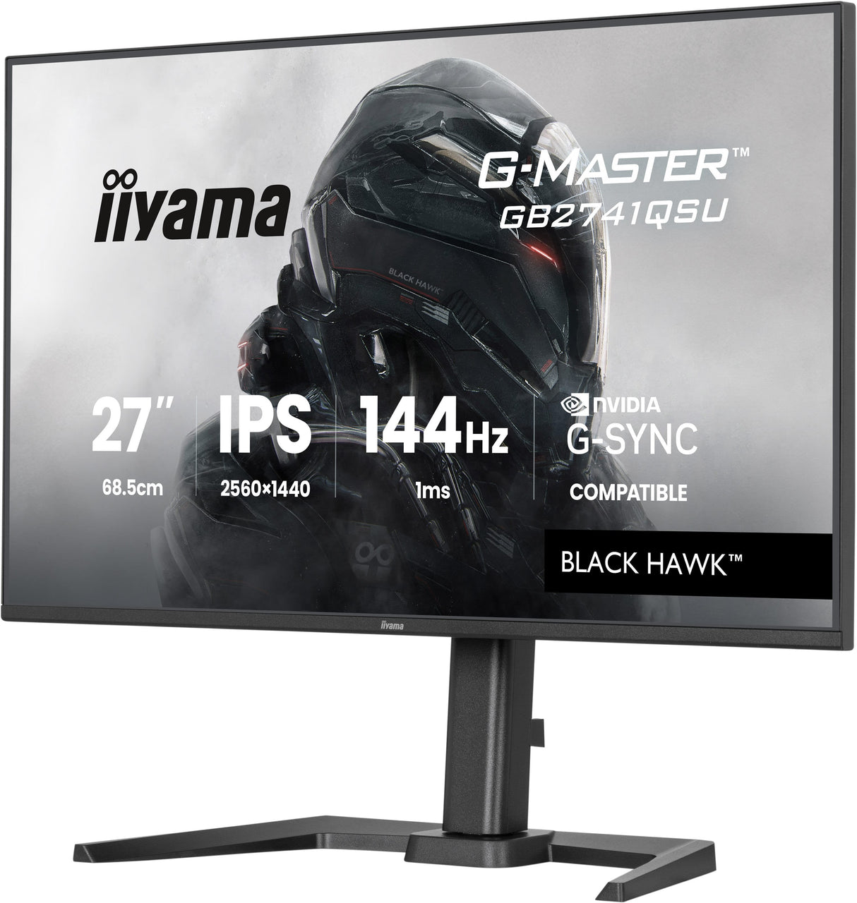 Iiyama 68.6cm 27" Gb2741qsu-B1 16:9 Hdmi+Dp+2xusb Ips