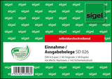 Sigel Einnahmen-/Ausgabenbeleg - 40 Hoja - A6 (105 X 148 Mm)