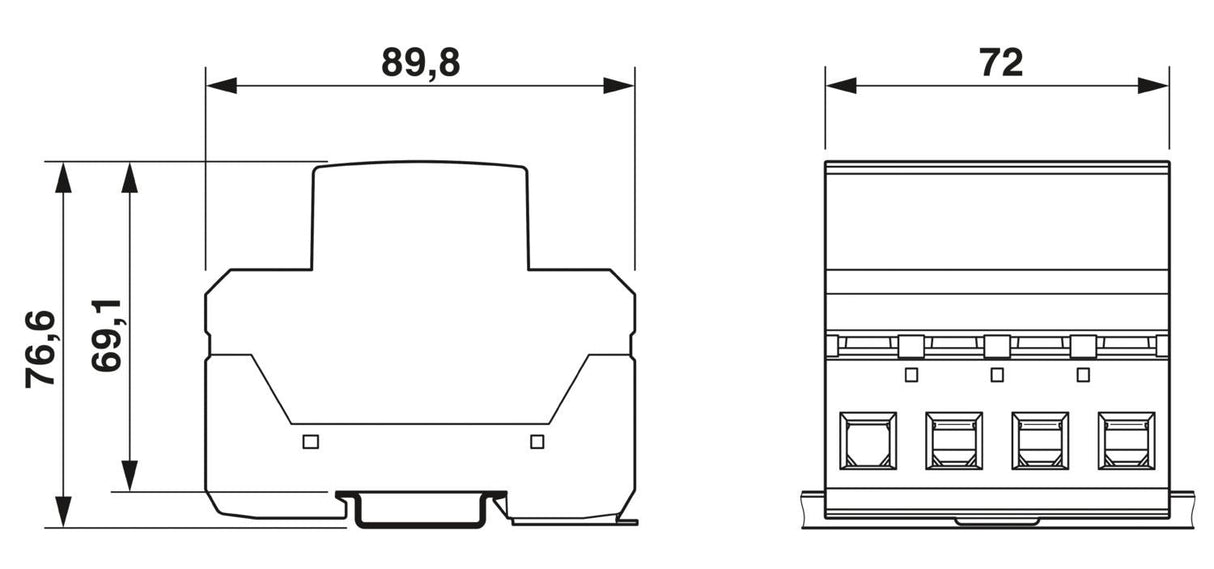 Pho Flt-Mb-T1-264 12.5-3+1-Ut Kombiableiter Typ 1+2+3
