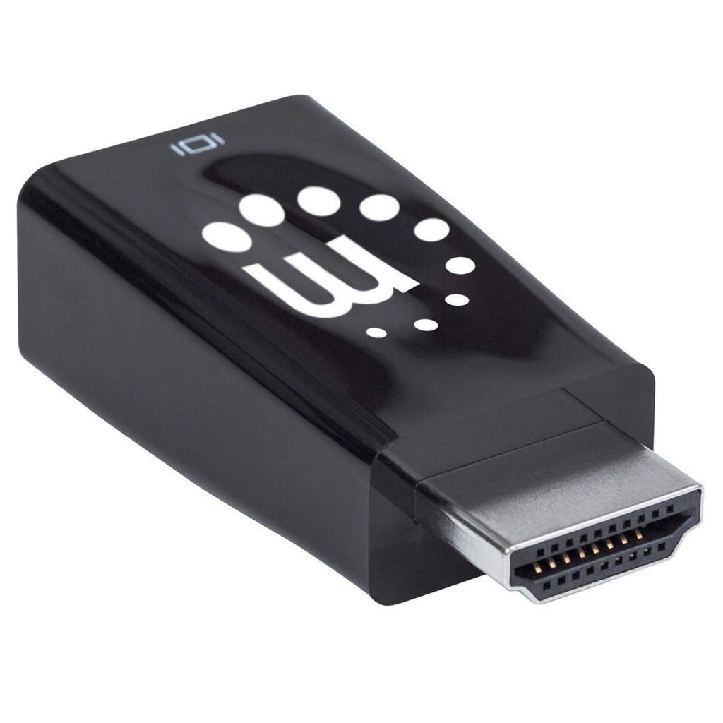 EAN 0766623151542 - Manhattan 151542 cambiador de género para cable VGA, 3.5mm Negro imagen 2